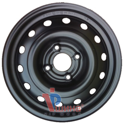 Кременчуг 248 Nissan Tiida 5.5x15 4x114.3 ET40 DIA67 Black