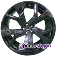 Replica Audi 6109 9.5x22 5x112 ET25 DIA66.45 Black