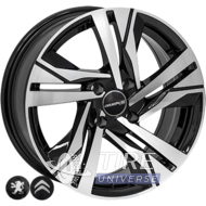 Zorat Wheels BK5543 7x16 4x108 ET25 DIA65.1 BP