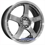 Kyowa Racing KR-208 7.5x18 5x108 ET45 DIA73.1 HPBL