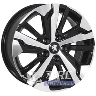 Zorat Wheels BK5837 7x16 5x108 ET40 DIA65.1 BP