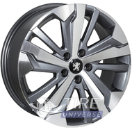 Zorat Wheels BK5837 7x17 5x108 ET23 DIA65.1 GP