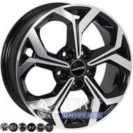 ZF FE175 6x16 5x114.3 ET50 DIA67.1 BMF