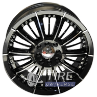 Sportmax Racing 510A 6.5x15 5x112/114.3 ET38 DIA67.1 Black