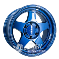 VLF VLF-S02 8.5x17 6x139.7 ET-10 DIA106.3 Blue