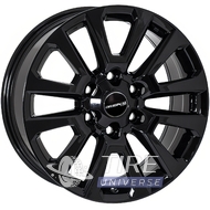 Zorat Wheels BK5881 7.5x18 6x139.7 ET25 DIA106.1 Black