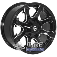 JH 10686 8.5x17 6x135 ET0 DIA108.1 Black