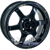 VLF ULF11 6.5x15 4x100 ET38 DIA73.1 Black