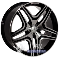 Zorat Wheels BK5925 8x17 5x112 ET35 DIA66.6 BP