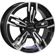 Zorat Wheels BK8104 6.5x16 5x118 ET40 DIA71.1 BP