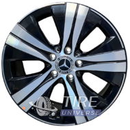 Mercedes OEM A2044017100 7x17 5x112 ET44.5 DIA66.6 Black