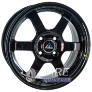 VLF VLF66 6.5x15 4x100 ET40 DIA73.1 Black