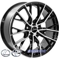 Zorat Wheels BK5137 8x19 5x114.3 ET35 DIA60.1 BP