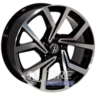 Zorat Wheels BK5125 7.5x17 5x100 ET45 DIA57.1 BKP