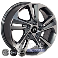 Zorat Wheels BK5210 6.5x16 5x114.3 ET50 DIA67.1 GP