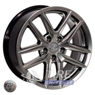 Zorat Wheels BK5221 7.5x17 5x114.3 ET35 DIA60.1 HB