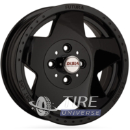 Disla Futura 5.5x13 4x98 ET5 DIA58.6 Black