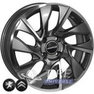 ZF FR641 6.5x16 4x108 ET25 DIA65.1 GMF