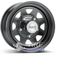 Dotz Pharao 6x15 5x139.7 ET45 DIA110 Black