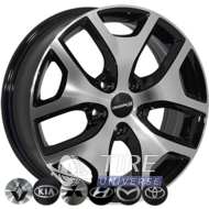 ZF FE137 6.5x17 5x114.3 ET40 DIA67.1 BMF