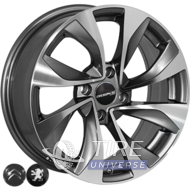 Allante 5070 6.5x16 4x108 ET17 DIA65.1 GMF