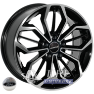 Zorat Wheels BK5433 7.5x17 5x108 ET50 DIA63.4 BP