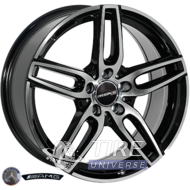 Zorat Wheels BK5434 8x18 5x112 ET43 DIA66.6 BP