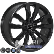 Zorat Wheels BK5333 8.5x20 5x112 ET33 DIA66.6 Black