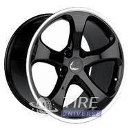 Techart Formula Rad 10x22 5x130 ET55 DIA76 Black