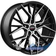 Disla Crystal 7x16 5x108 ET45 DIA67.1 Black