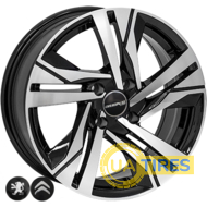 Zorat Wheels BK5543 7x16 4x108 ET25 DIA65.1 BP