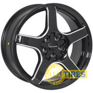 ZF TL5655 8x18 5x100 ET38 DIA73.1 Black