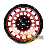 Off Road Wheels OW1025 9x17 6x139.7 ET-12 DIA110.5 RBLBR