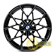 Replica B1383 8.5x18 5x120 ET30 DIA72.6 Black