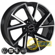 Zorat Wheels BK5804 7x17 5x112 ET45 DIA57.1 BP