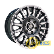 Off Road Wheels OW1908-3 8x17 6x139.7 ET0 DIA78.1 Gloss Gray