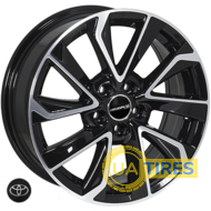 Zorat Wheels BK5463 6.5x16 5x100 ET39 DIA54.1 BP