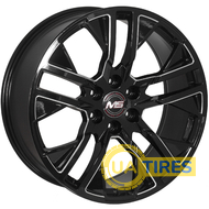 ZF TY071 9x22 6x139.7 ET24 DIA78.1 Black