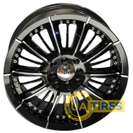 Sportmax Racing 510A 6.5x15 5x112/114.3 ET38 DIA67.1 Black