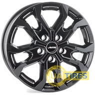 Autec Kiso 7x17 5x108 ET46 DIA65.1 Schwarz gl