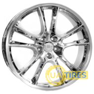 WSP Italy Porsche (W1051) Tornado 10.5x23 5x130 ET47 DIA71.6 Chrom