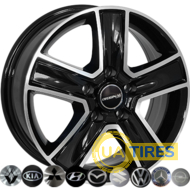 Zorat Wheels BK473 6.5x16 5x114.3 ET45 DIA67.1 BP