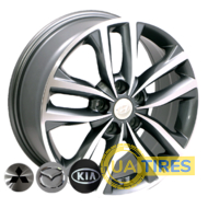 Zorat Wheels BK846 7x17 5x114.3 ET45 DIA67.1 GP