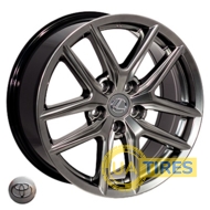 Zorat Wheels BK5221 7.5x17 5x114.3 ET35 DIA60.1 HB