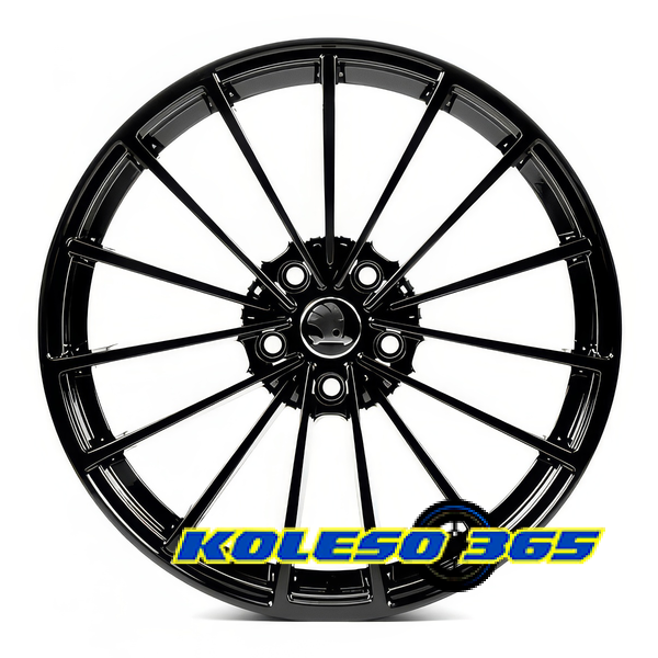 Replica SK0383 8x19 5x112 ET45 DIA57.1 Black