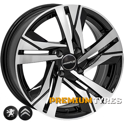 Zorat Wheels BK5543 7x16 4x108 ET25 DIA65.1 BP