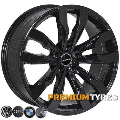 ZF FE185 8.5x19 5x112 ET28 DIA66.6 Black