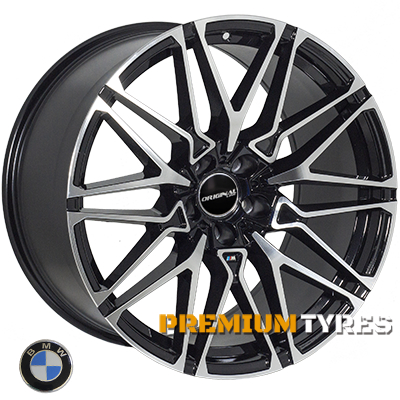 Zorat Wheels BK5771 10x20 5x120 ET40 DIA74.1 BP