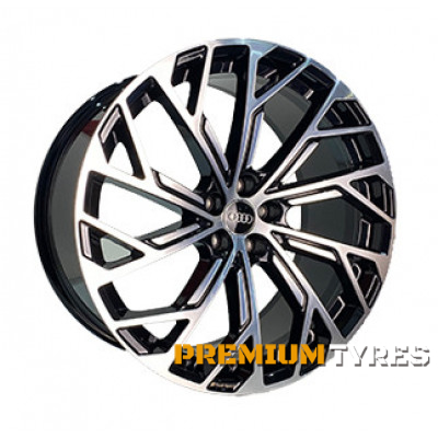 Replica A624 9x21 5x112 ET37 DIA66.5 BKF