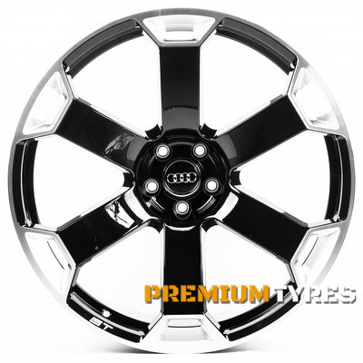Replica FORGED A001 10.5x22 5x112 ET19 DIA66.45 GBW/MS